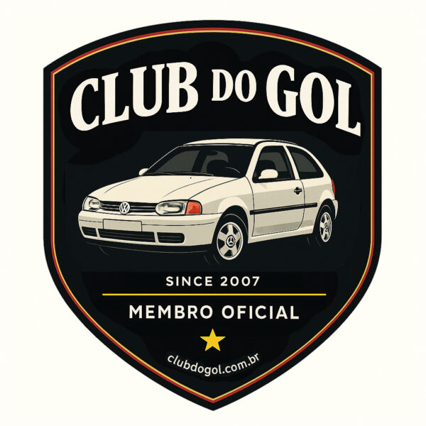 Adesivo Brasão 2 – MEMBRO OFICIAL