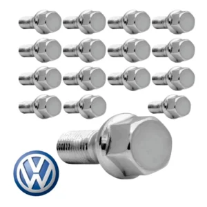 Jogo 16 Parafuso Cromado Roda Vw Saveiro Gol Voyage Parati (r$47)