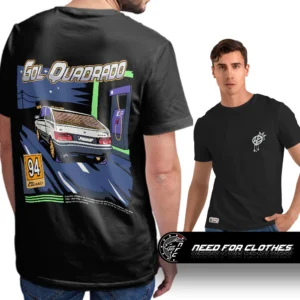Camiseta Gol Quadrado Volkswagen Turbo Rebaixado, Clássico 94, Estilo Retrô, Algodão