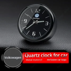 Mini Relógio Luminoso De Quartzo Para Carro Painel De Instrumentos Saída De Ar Qualquer Adesivo Volkswagen Vw Gol  (R$37)